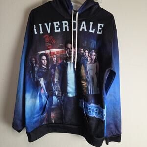 Riverdale Pullover Hoodie All Over Print Women's Size L